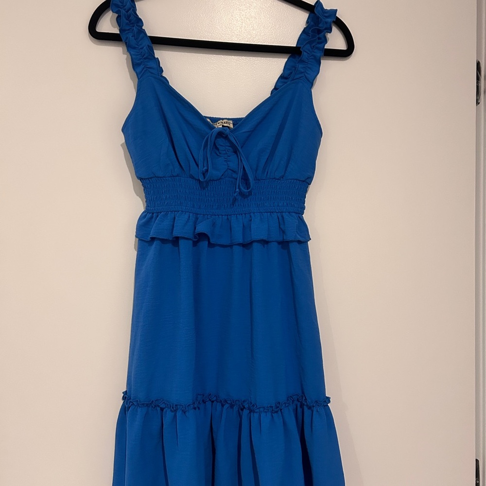 Blue Mini Dress